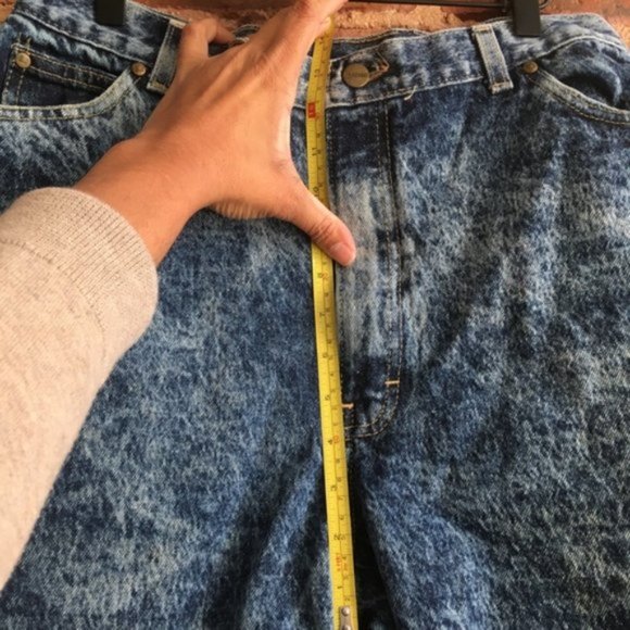 VTG PS Gitano Acid Wash Mom Jeans Size 16 100% Cotton - Picture 4 of 7